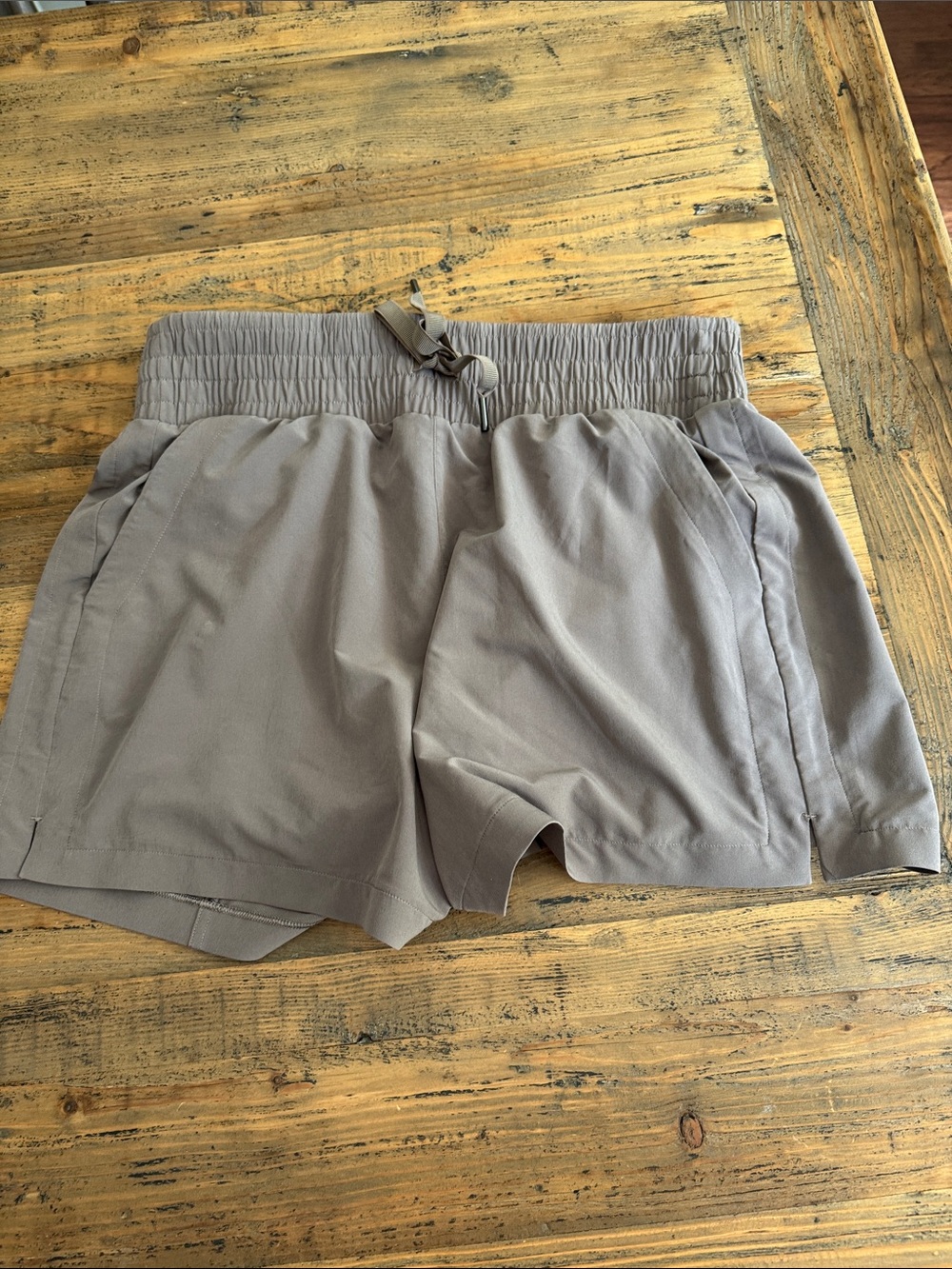 Spanx Mocha colored Elastic Waist Casual Shorts